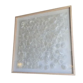 تابلو صدف طبیعی 90×90 مدل معلق