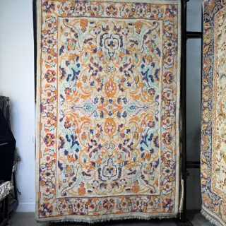 فرش سلطان اباد نیمه دستبافت کد 110437