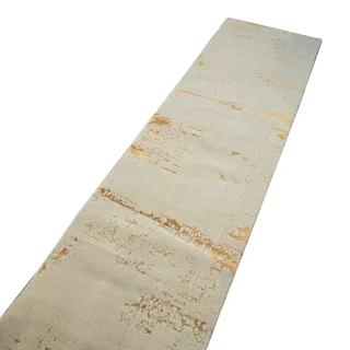 فرش کناره ابریشم طلایی (31518G)