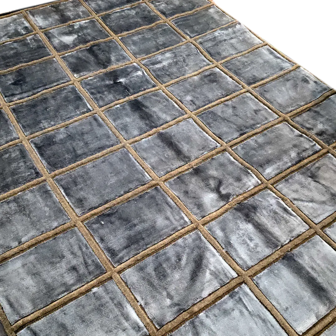 فرش کیوبو زغالی (31508NBA)