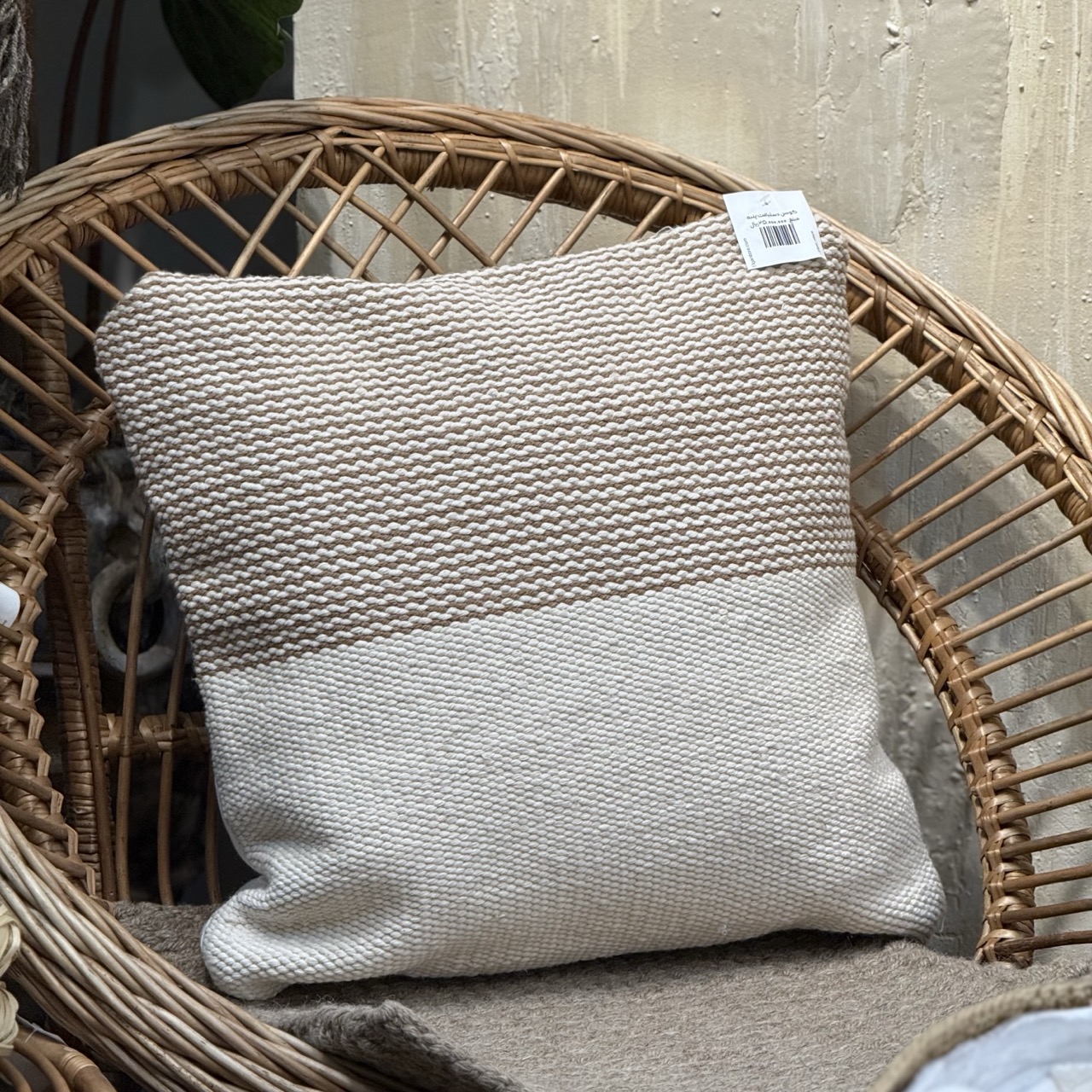 کوسن دستبافت پنبه