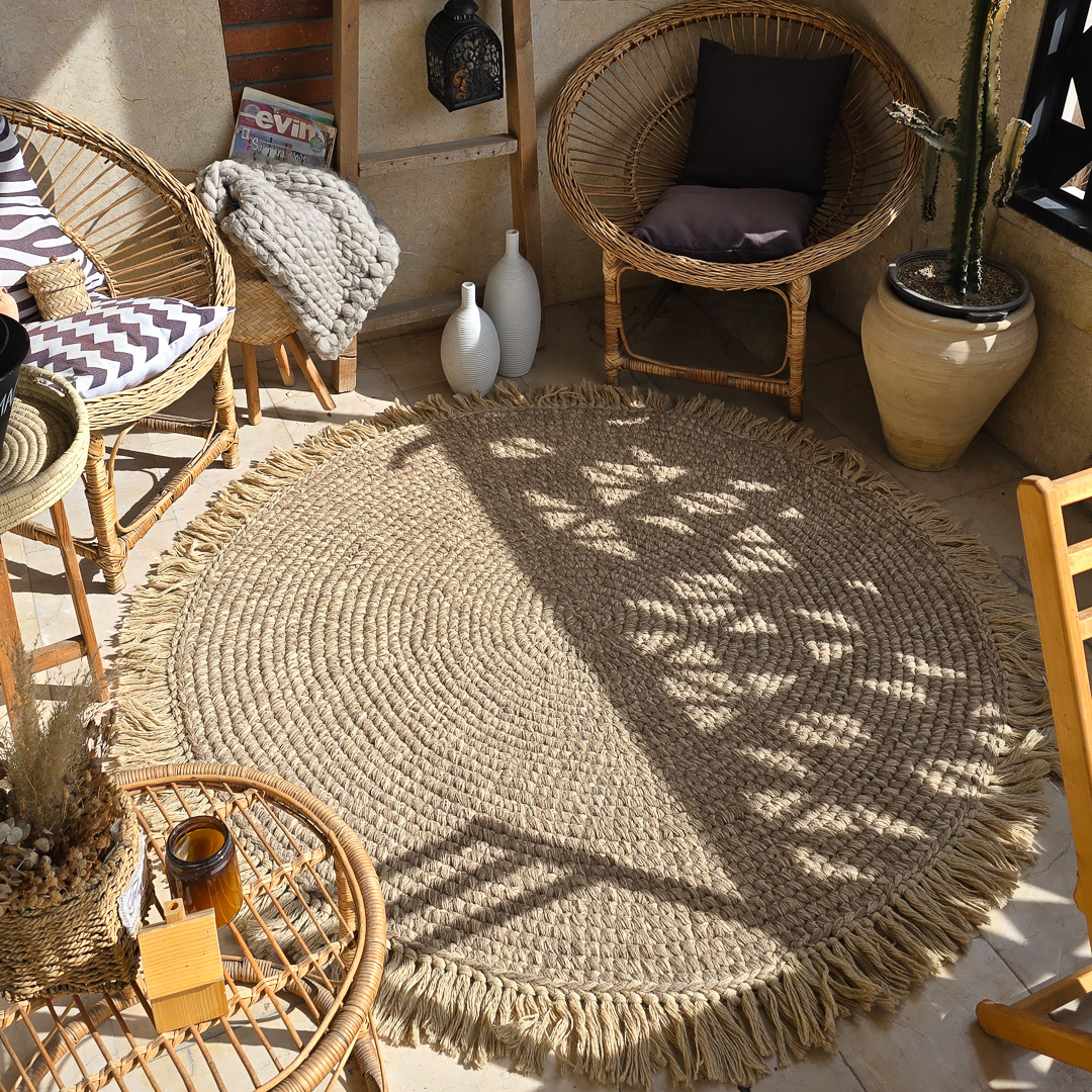 فرش گرد مراکشی