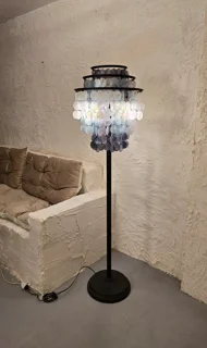 آباژور سالنی صدف خمره ای
