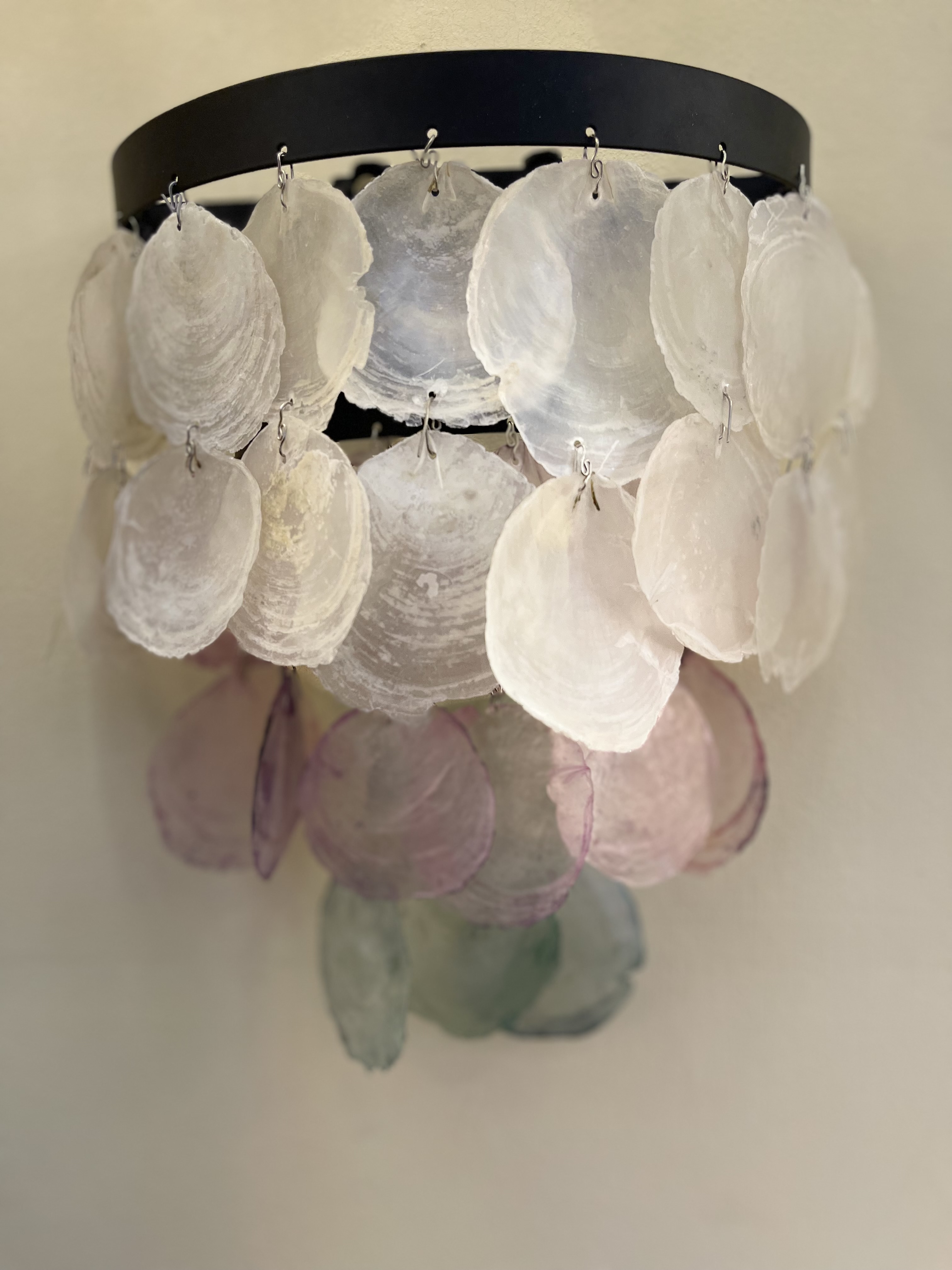 دیوارکوب پله ای با صدف دفرمه (9سانتی)