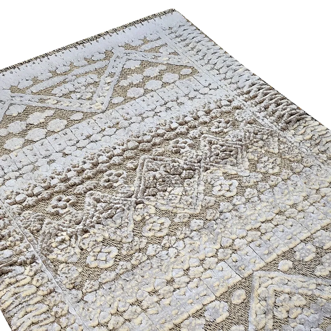 فرش دستبافت مدرن کوهستان نقره فام